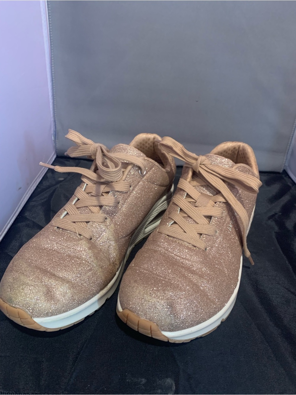 Women's Skechers Street Uno - Glitter Bomb Sneakers